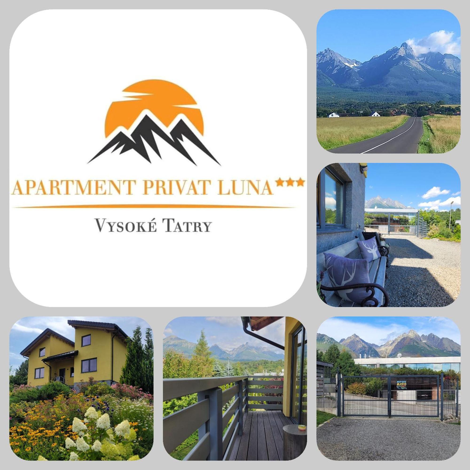 Apartment Privat Luna - Vysoke Tatry Nova Lesna Exterior photo